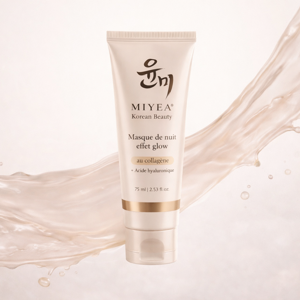 Masque de nuit effet glow au collagène | MIYEA®
