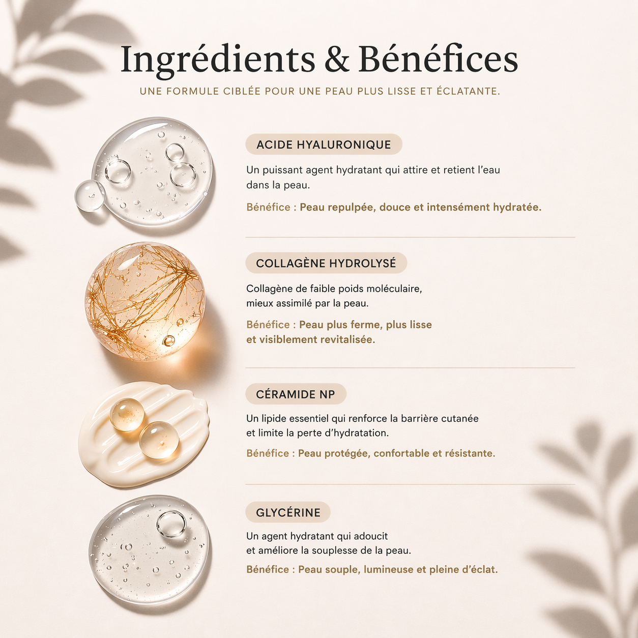 Masque de nuit effet glow au collagène | MIYEA®